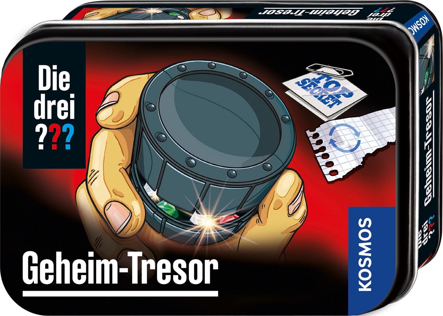 Vorderes Coverbild Die drei ??? Geheim-Tresor