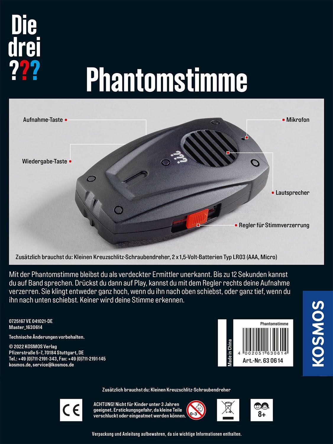 Beispielinhalt (Bild) Die drei ??? Phantomstimme