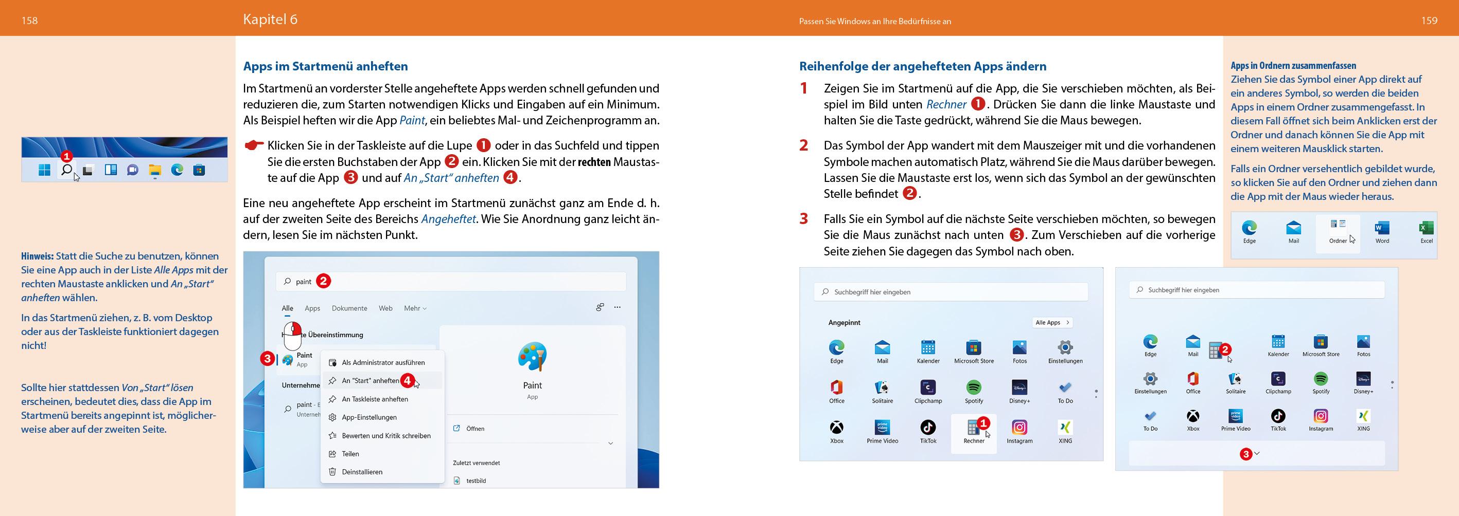 Beispielinhalt (Bild) Windows 11 für Senioren
