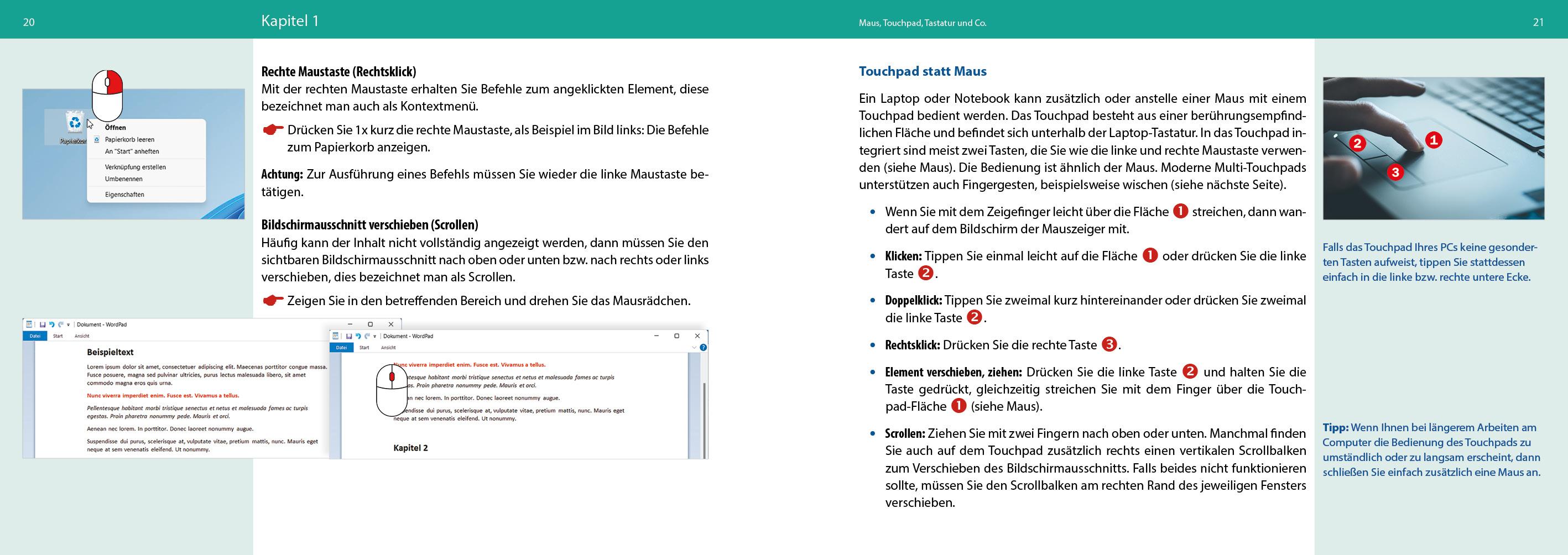 Beispielinhalt (Bild) Windows 11 für Senioren