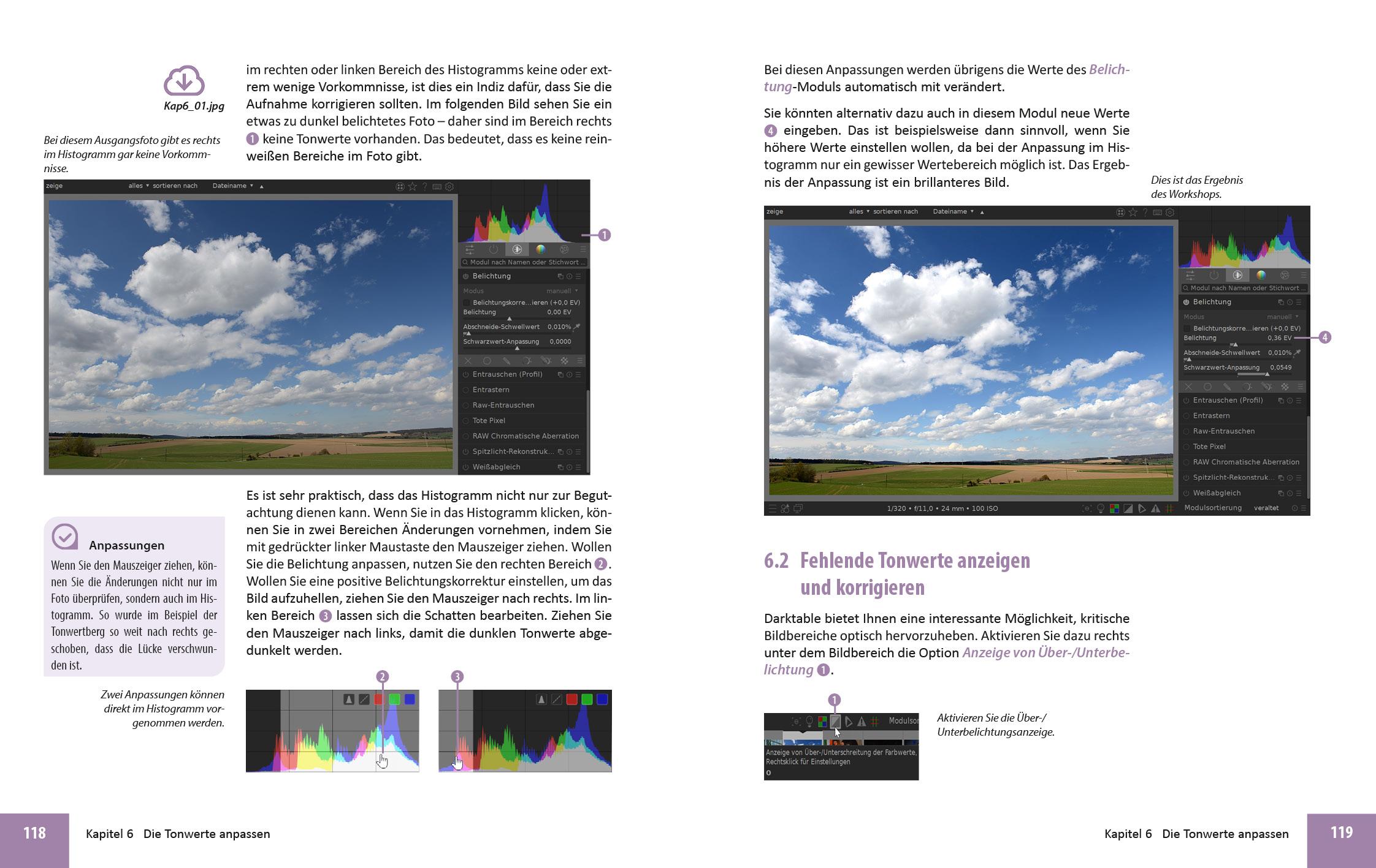 Beispielinhalt (Bild) Darktable - Workflow für die perfekte RAW-Konvertierung