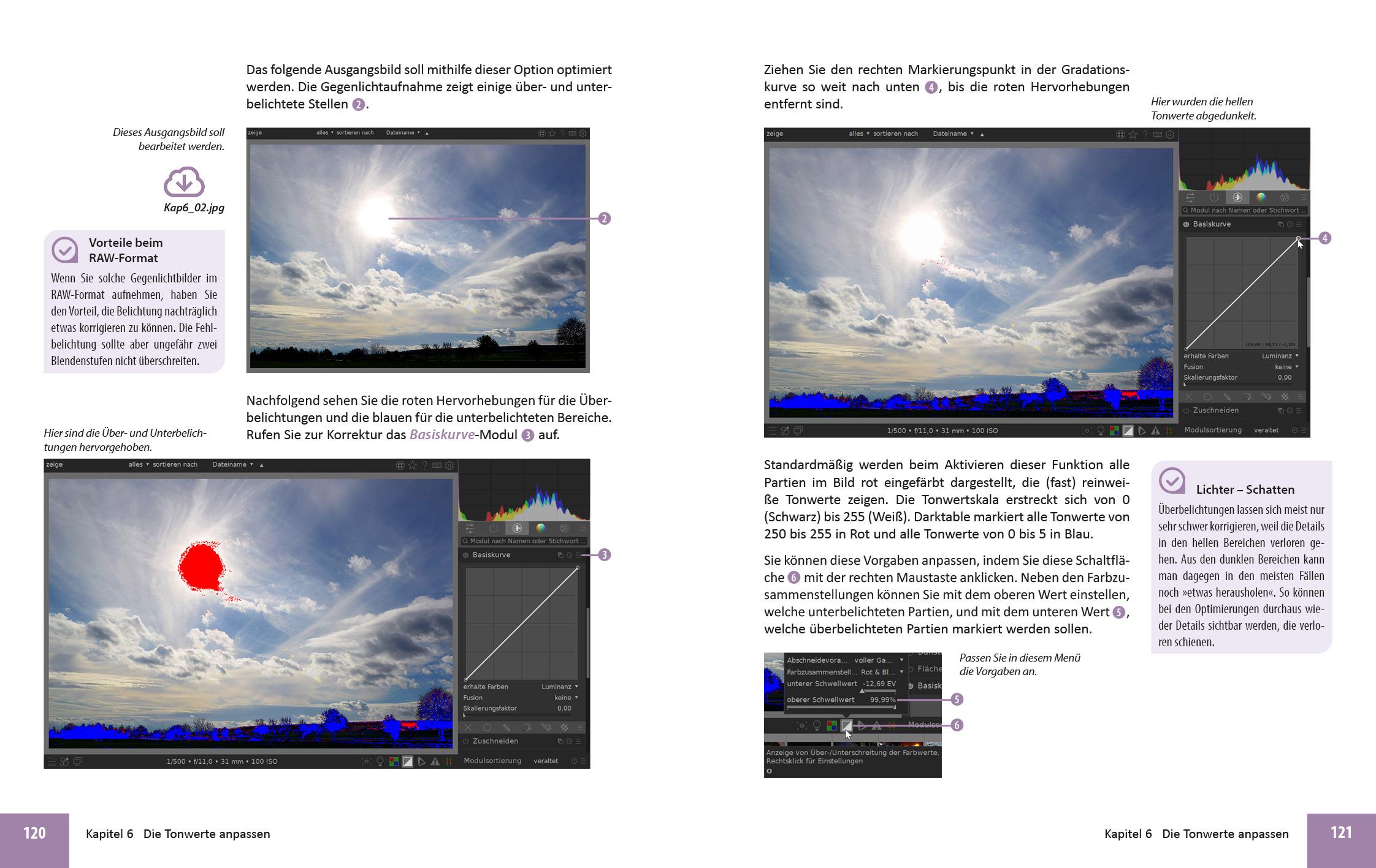 Beispielinhalt (Bild) Darktable - Workflow für die perfekte RAW-Konvertierung