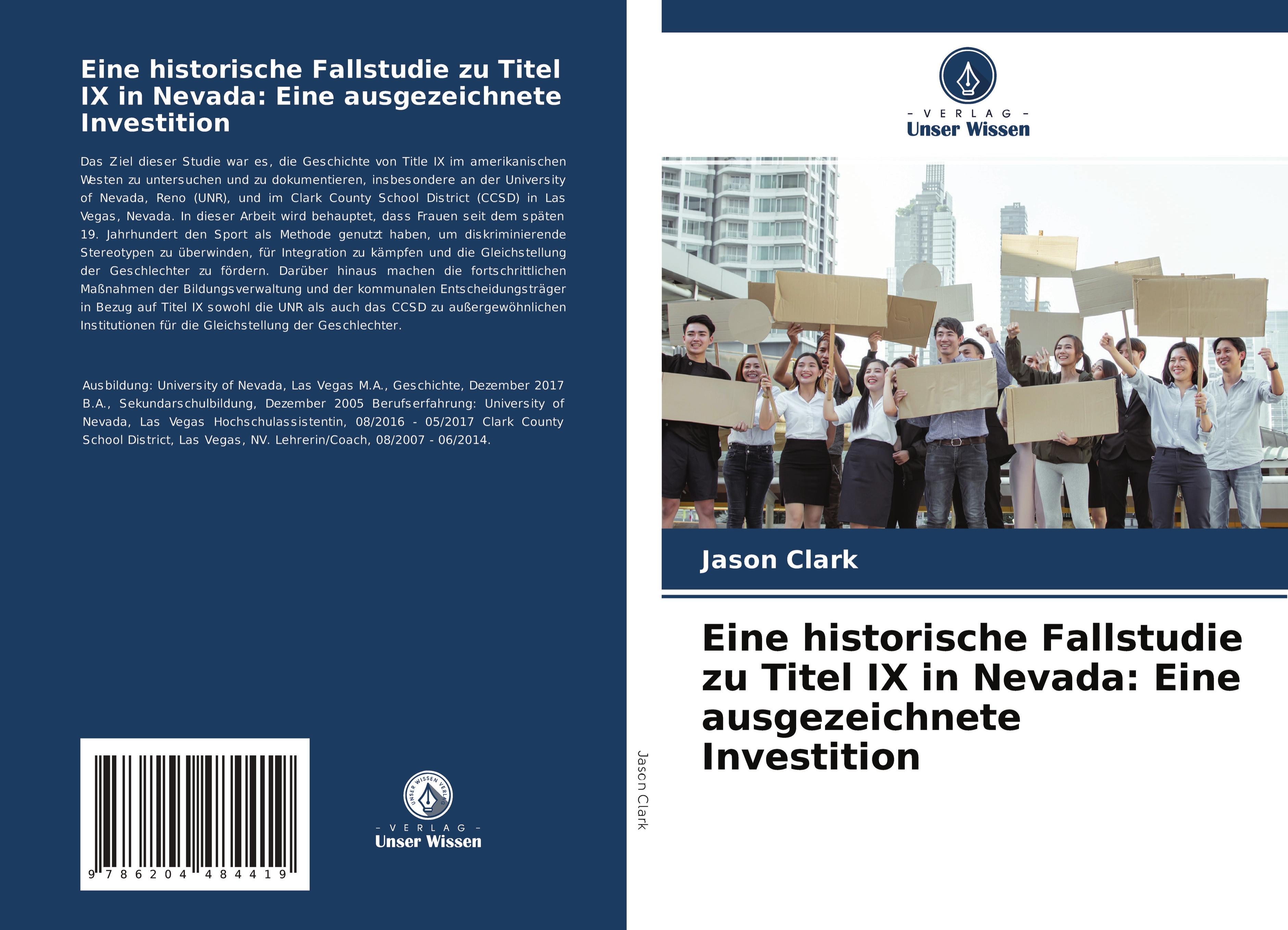 Vorderes Coverbild Eine historische Fallstudie zu Titel IX in Nevada: Eine ausgezeichnete Investition