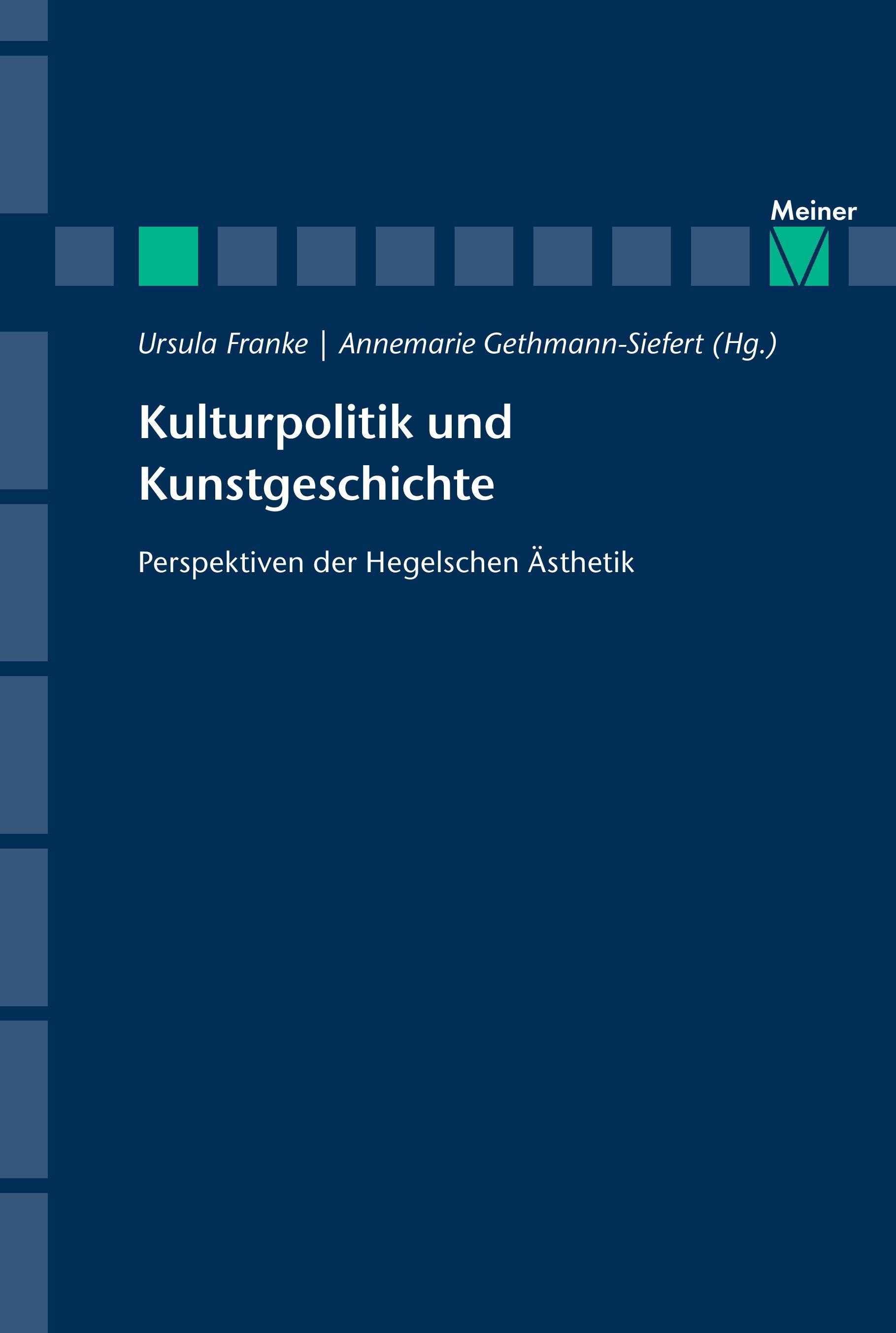 Vorderes Coverbild Kulturpolitik und Kunstgeschichte