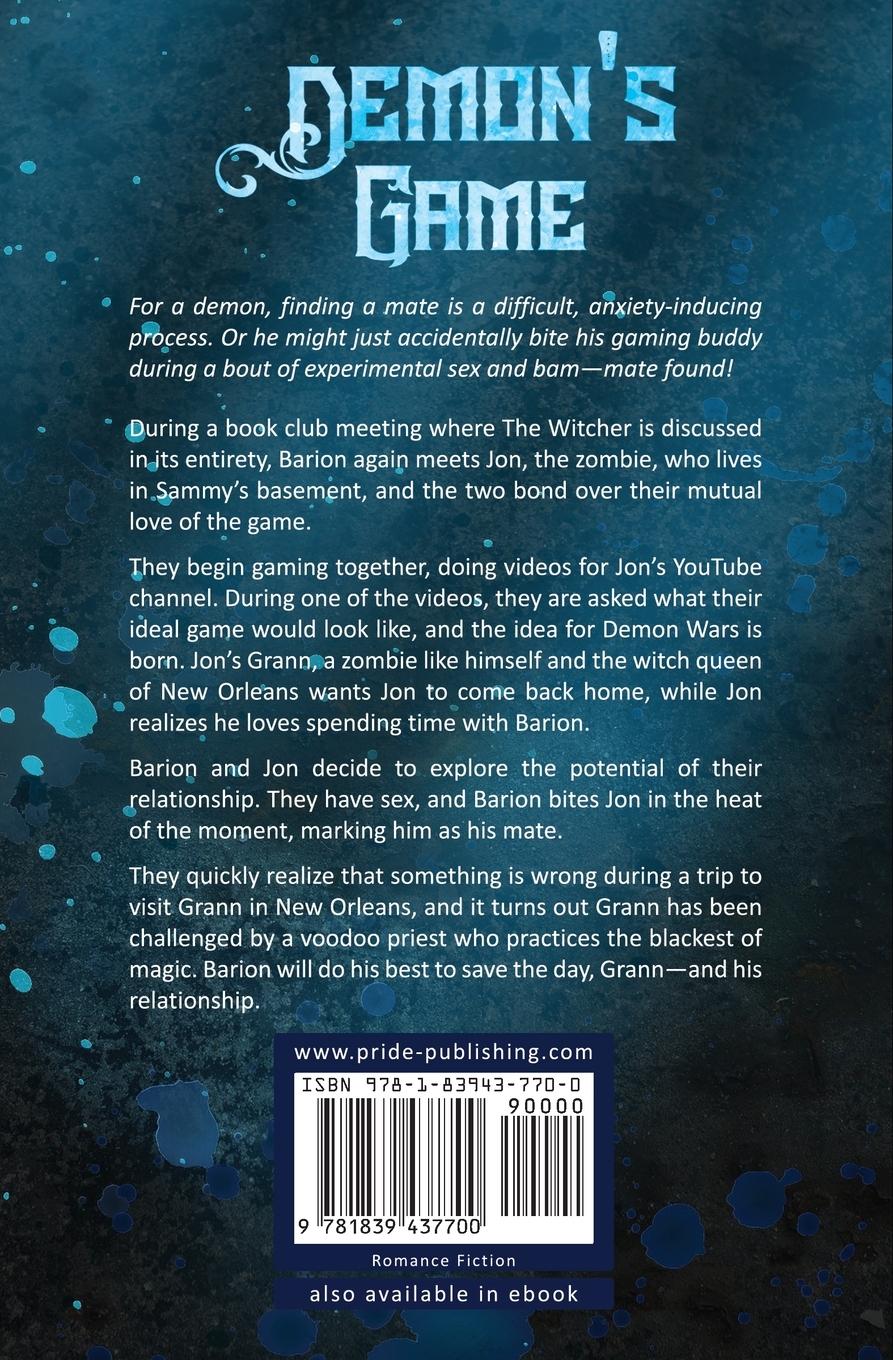 Rückseitencover Demon's Game