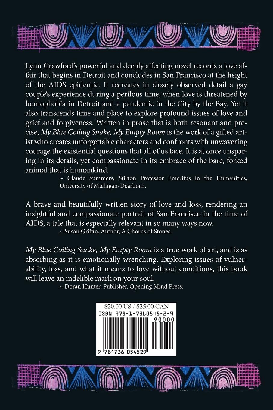 Rückseitencover My Blue Coiling Snake, My Empty Room