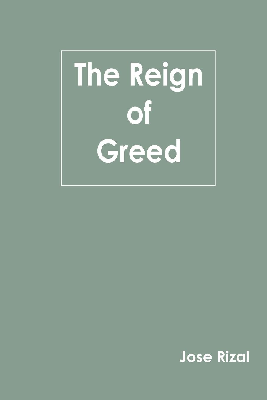 Vorderes Coverbild The Reign of Greed