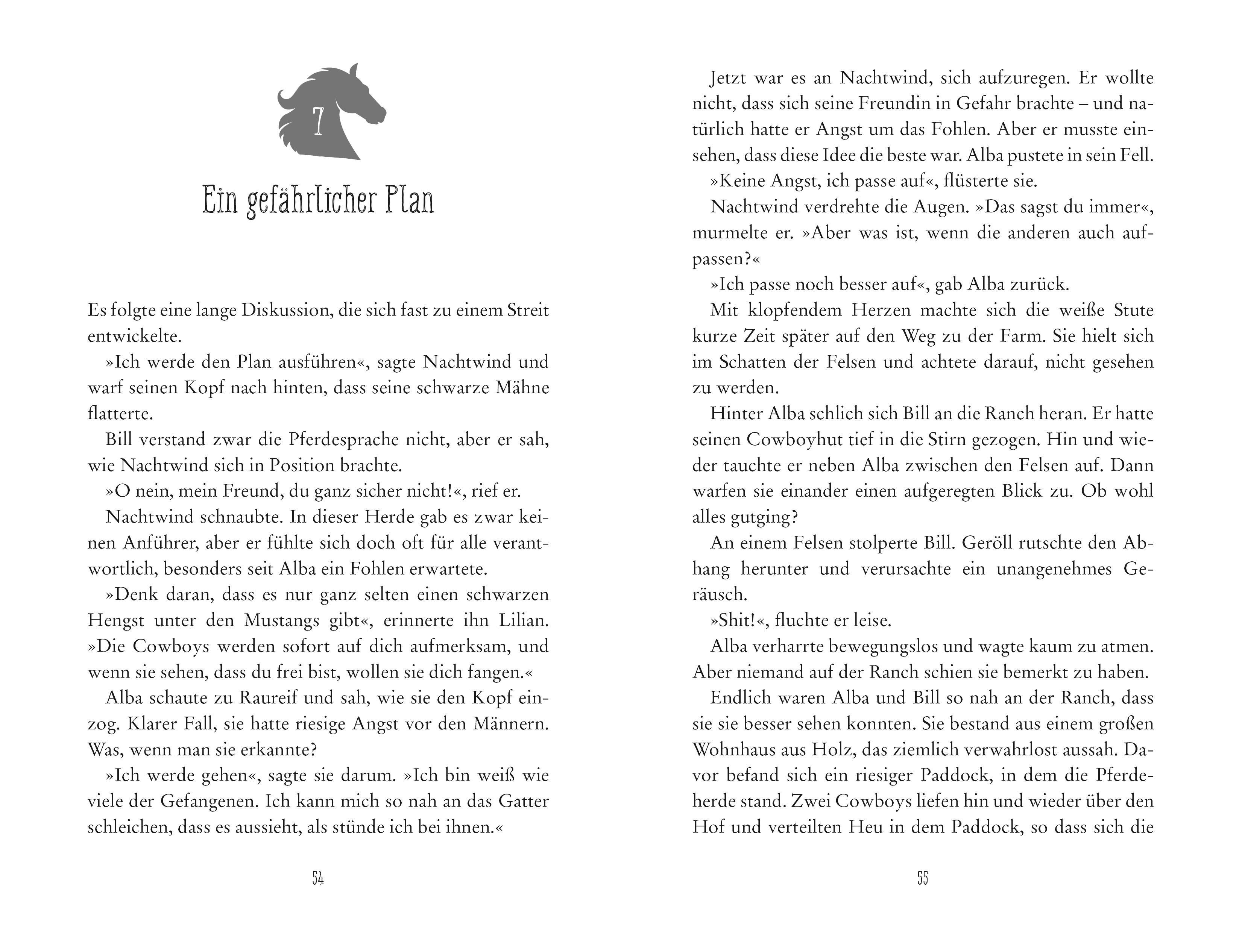 Beispielinhalt (Bild) Wild Horses - Zusammen durch den Sturm