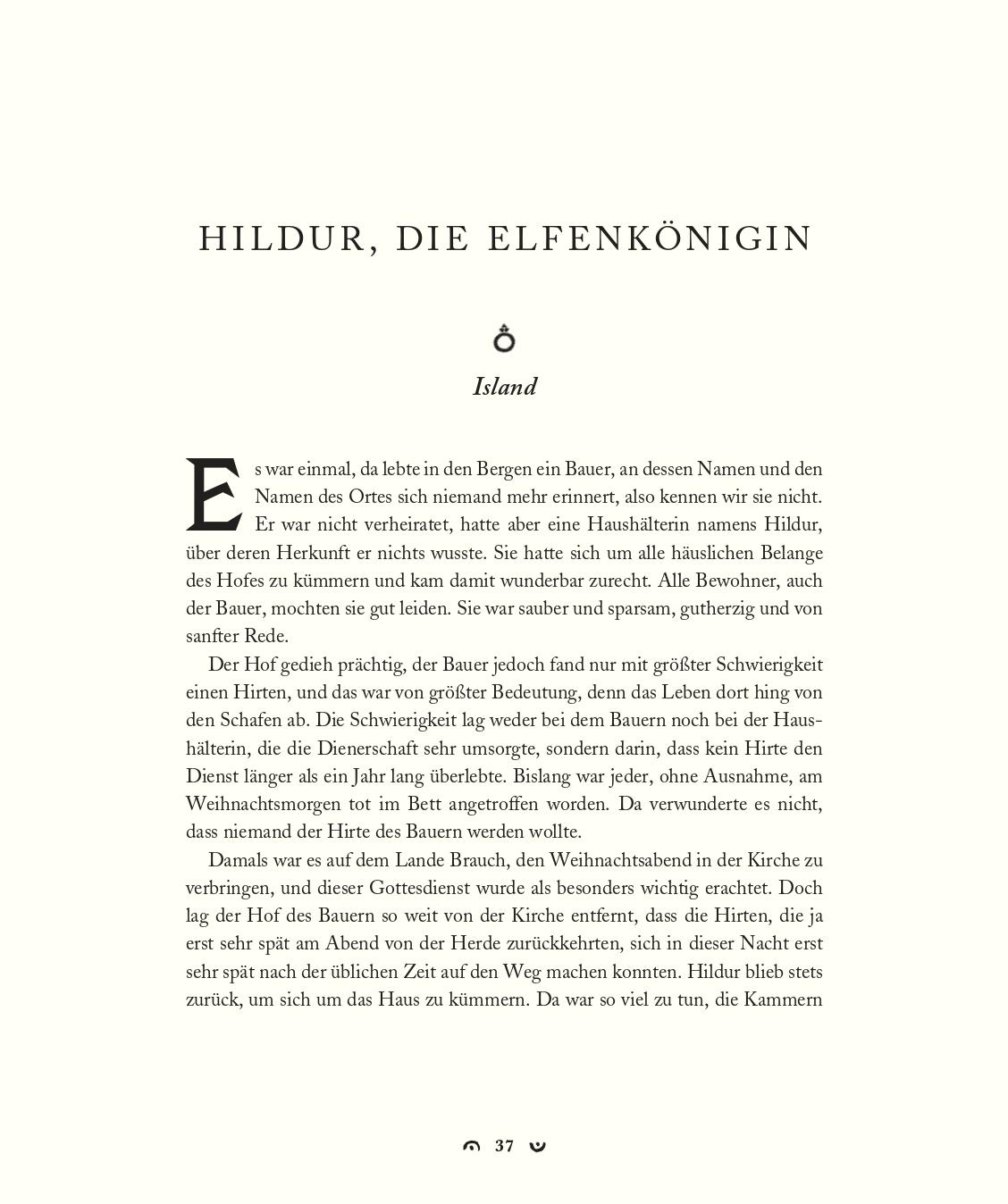 Beispielinhalt (Bild) Nordische Märchen