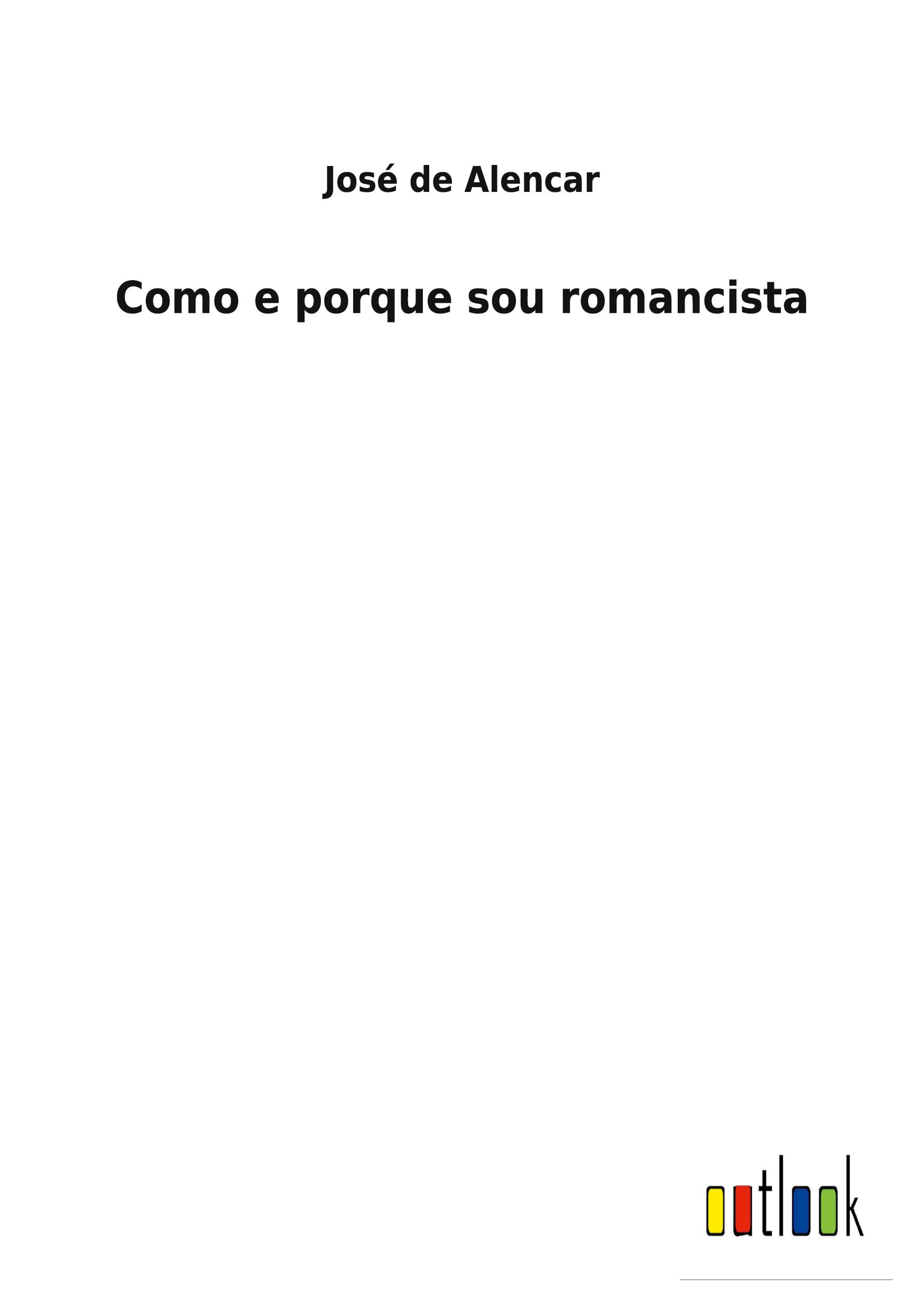 Vorderes Coverbild Como e porque sou romancista