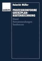 Vorderes Coverbild Prozeßkonforme Grenzplankostenrechnung