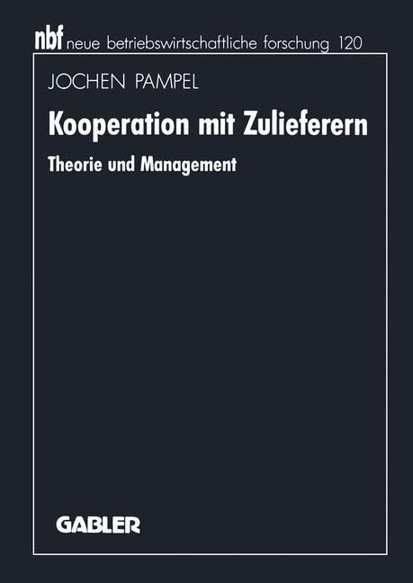 Vorderes Coverbild Kooperation mit Zulieferern
