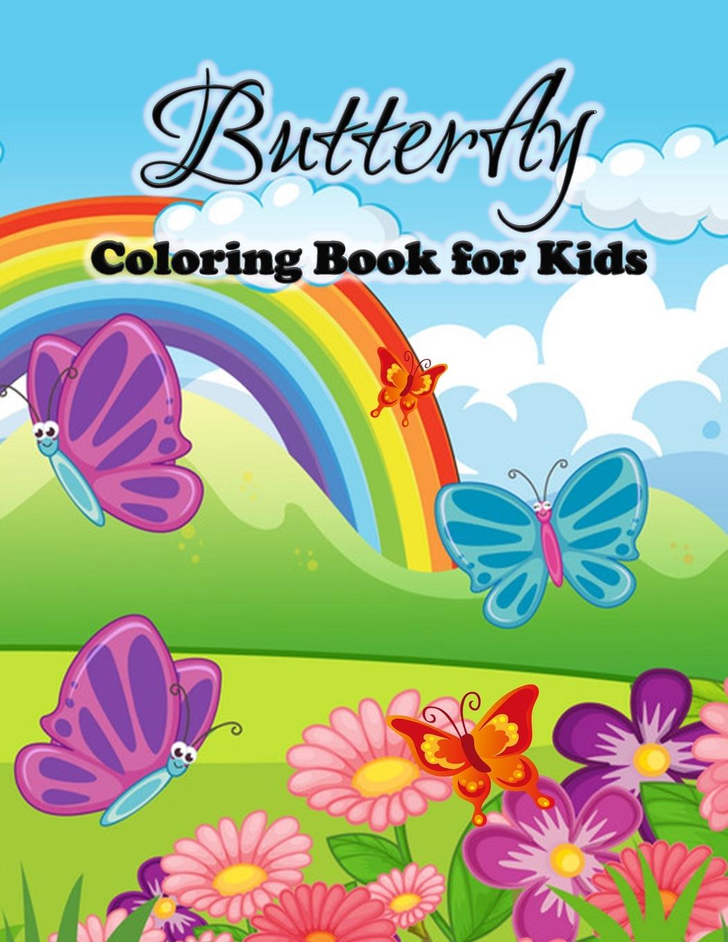 Vorderes Coverbild Butterfly Coloring Book for Kids