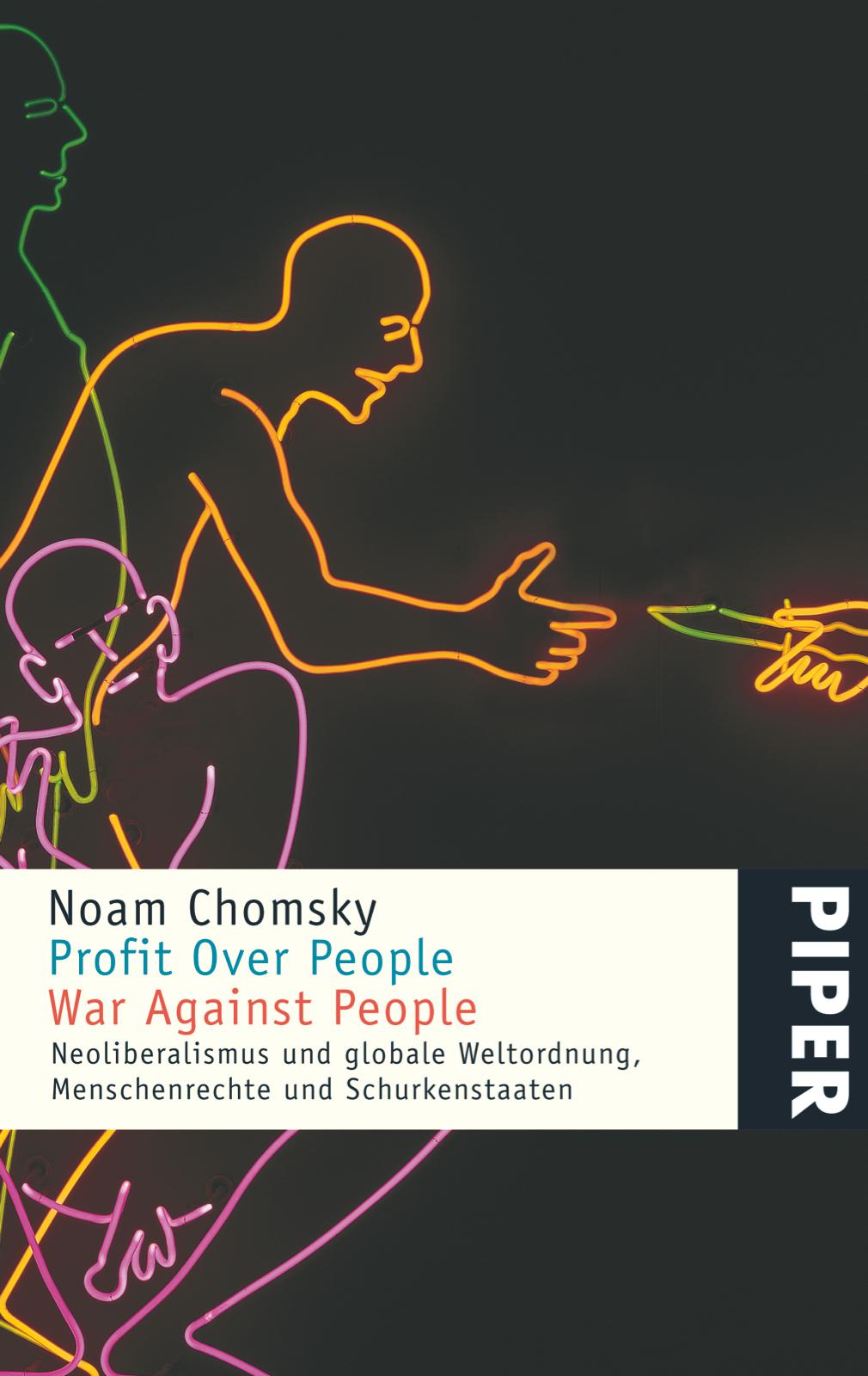 Vorderes Coverbild Profit over People - War against People
