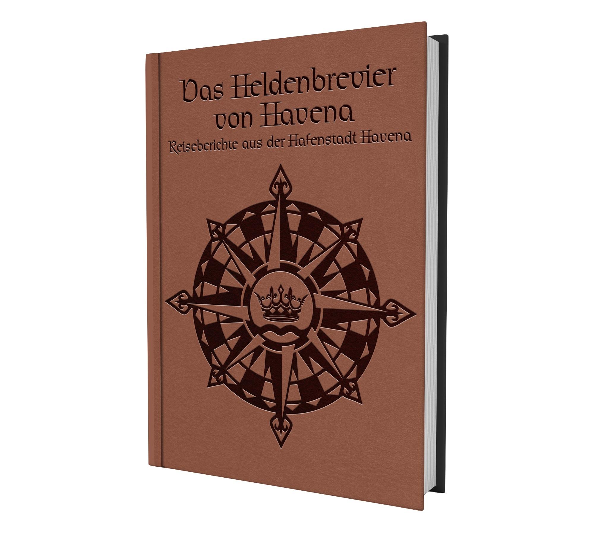 Vorderes Coverbild DSA - Heldenbrevier Havena