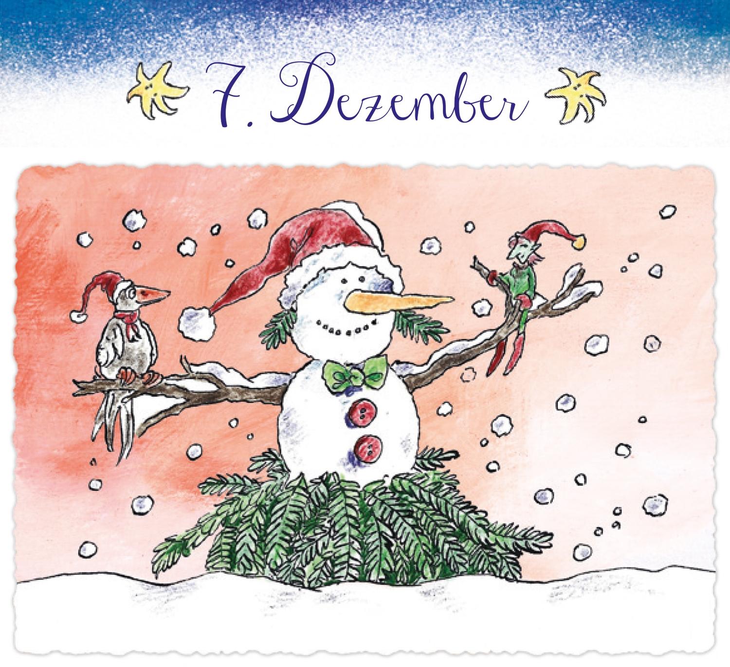 Beispielinhalt (Bild) Fantastische Weihnachtspost von Cornelia Funke