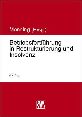 Vorderes Coverbild Betriebsfortführung in Restrukturierung und Insolvenz