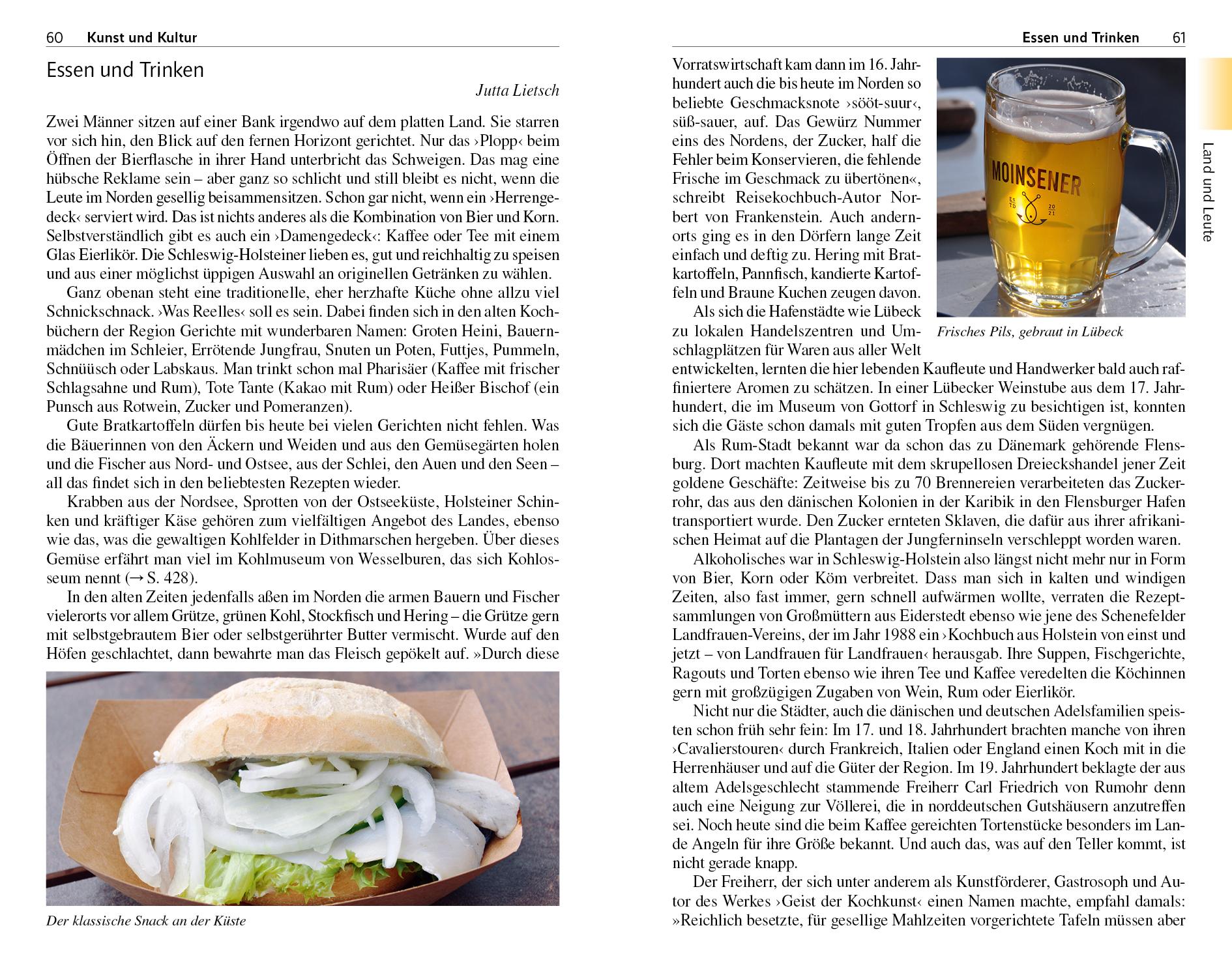 Beispielinhalt (Bild) Reiseführer Schleswig-Holstein