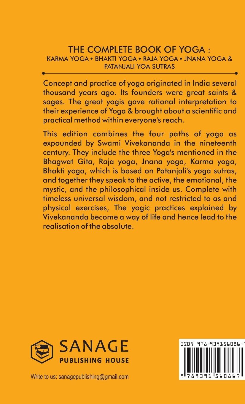 Rückseitencover The Complete Book of Yoga