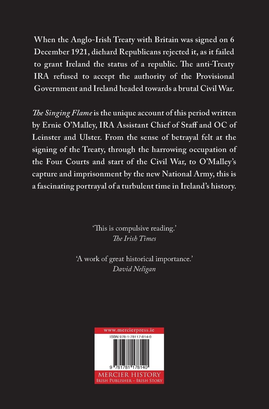 Rückseitencover The Singing Flame