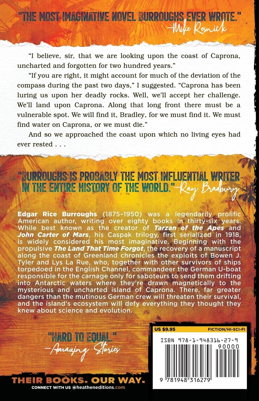 Rückseitencover The Land That Time Forgot (Heathen Edition)