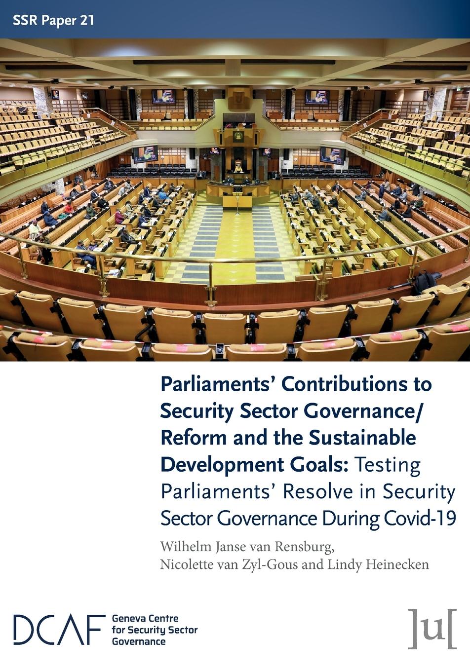Vorderes Coverbild Parliaments' Contributions to Security Sector Governance/Reform and the Sustainable Development Goals