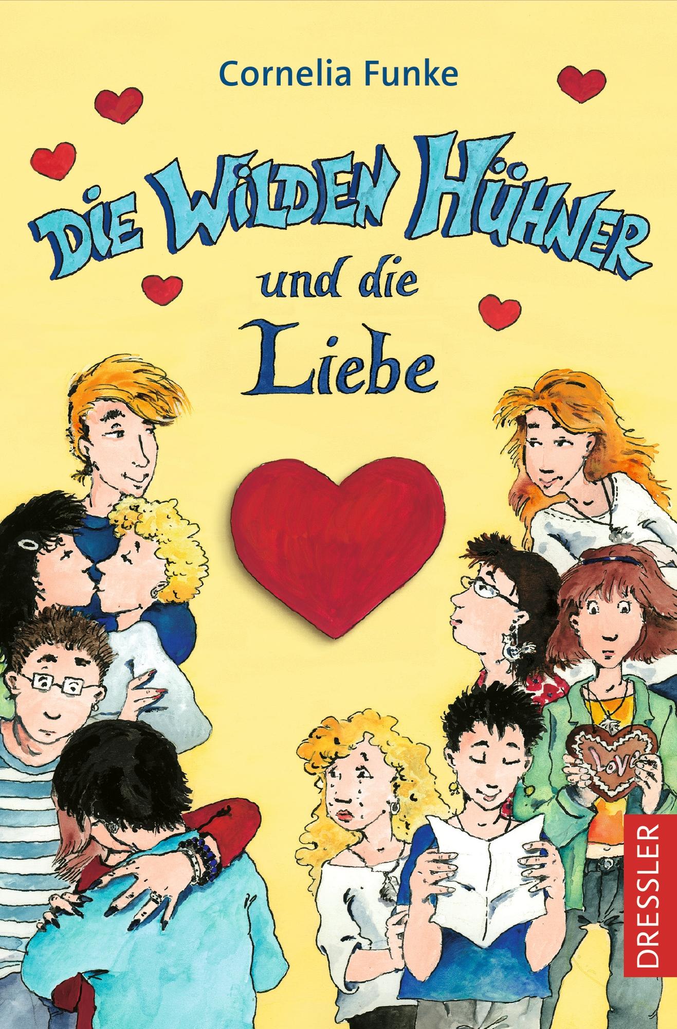 Vorderes Coverbild Die Wilden Hühner 5. Die Wilden Hühner und die Liebe