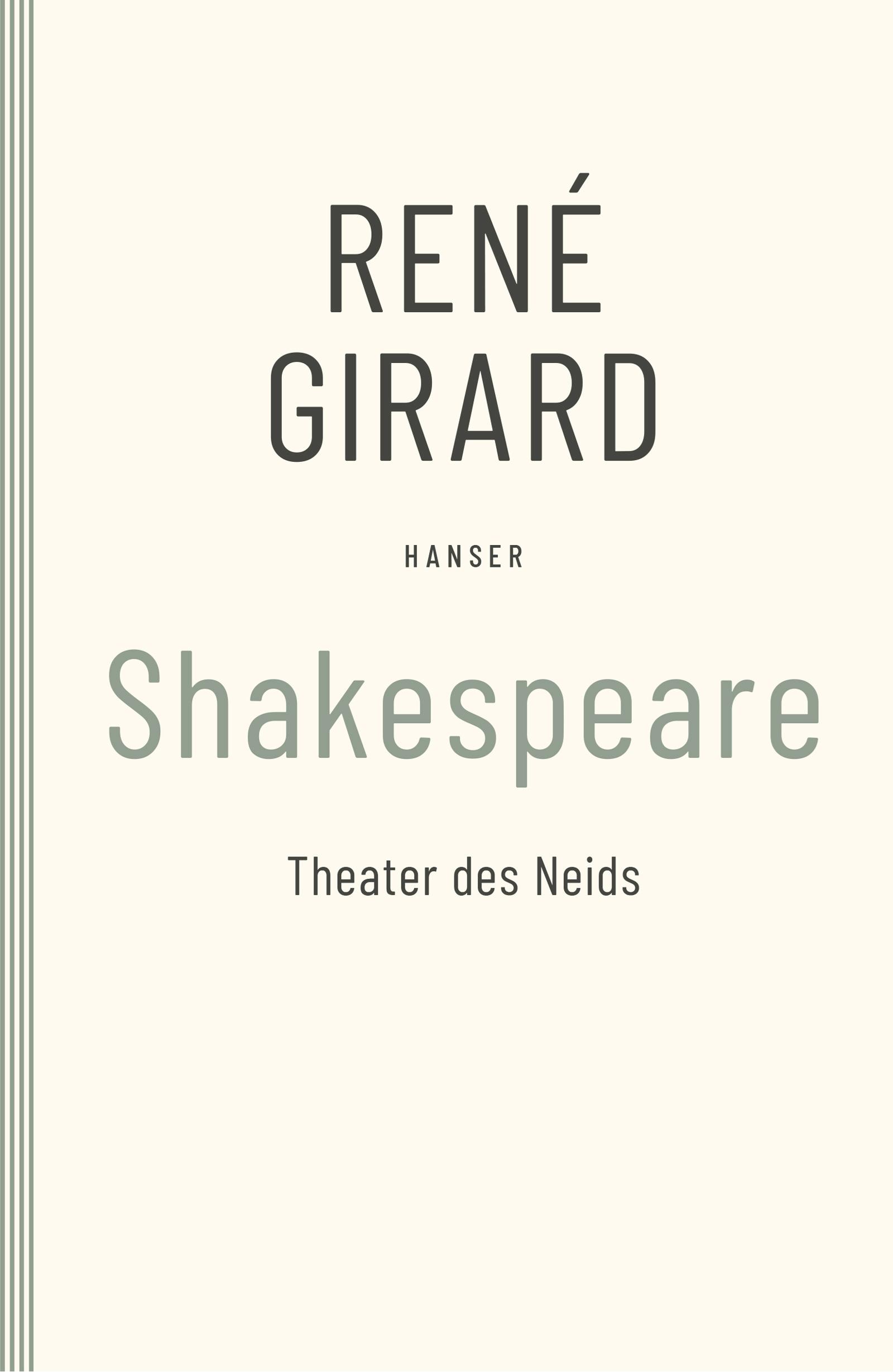 Vorderes Coverbild Shakespeare