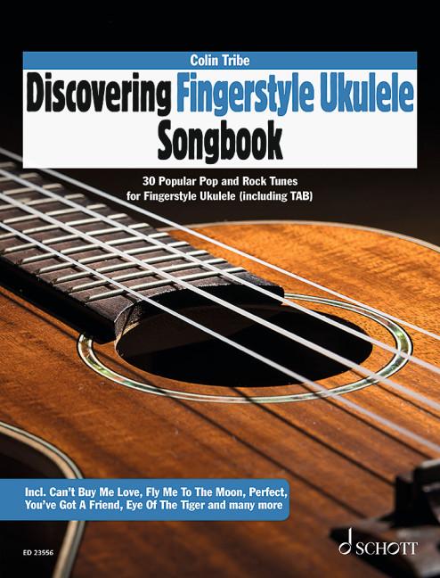 Vorderes Coverbild Discovering Fingerstyle Ukulele SONGBOOK