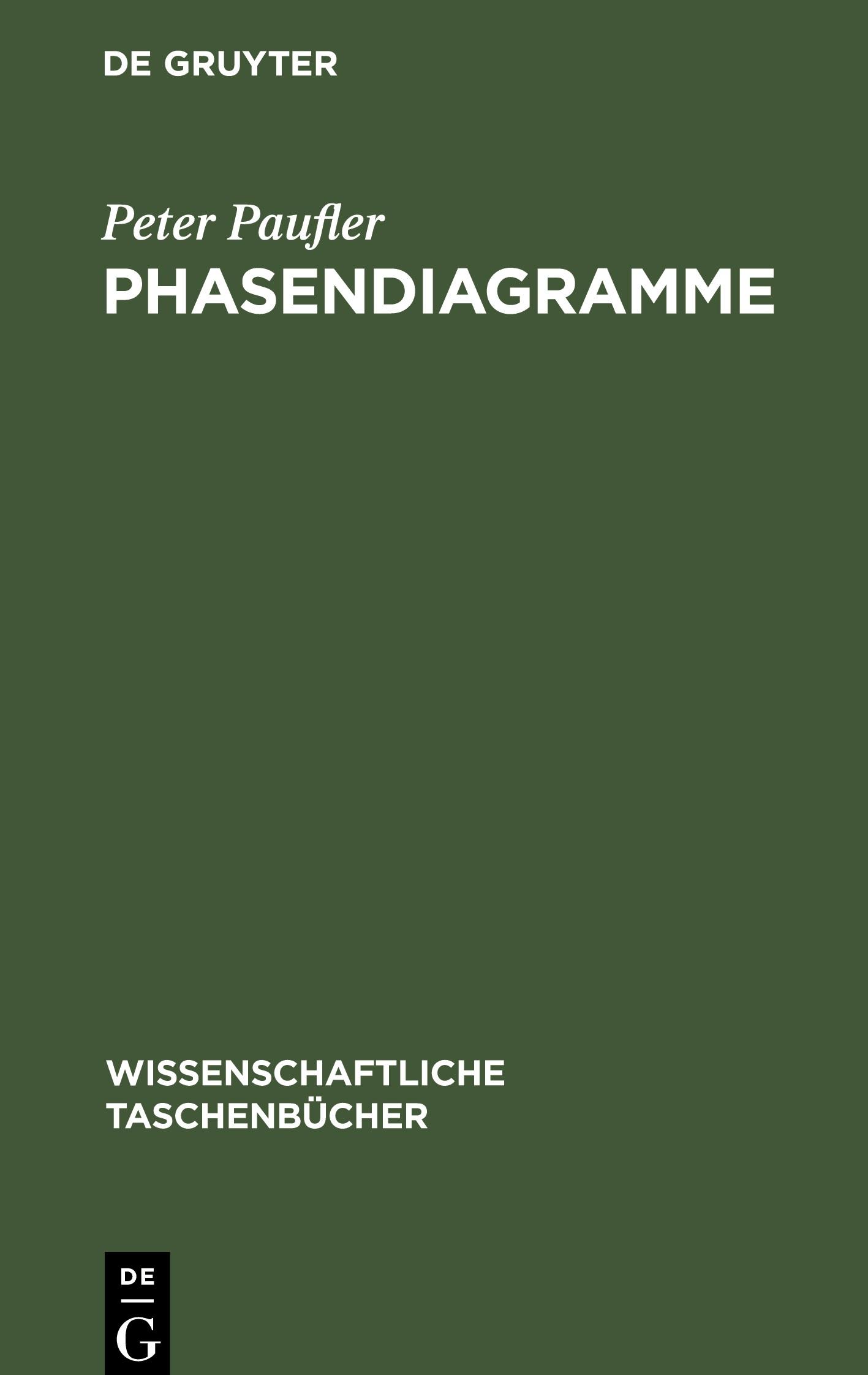 Vorderes Coverbild Phasendiagramme