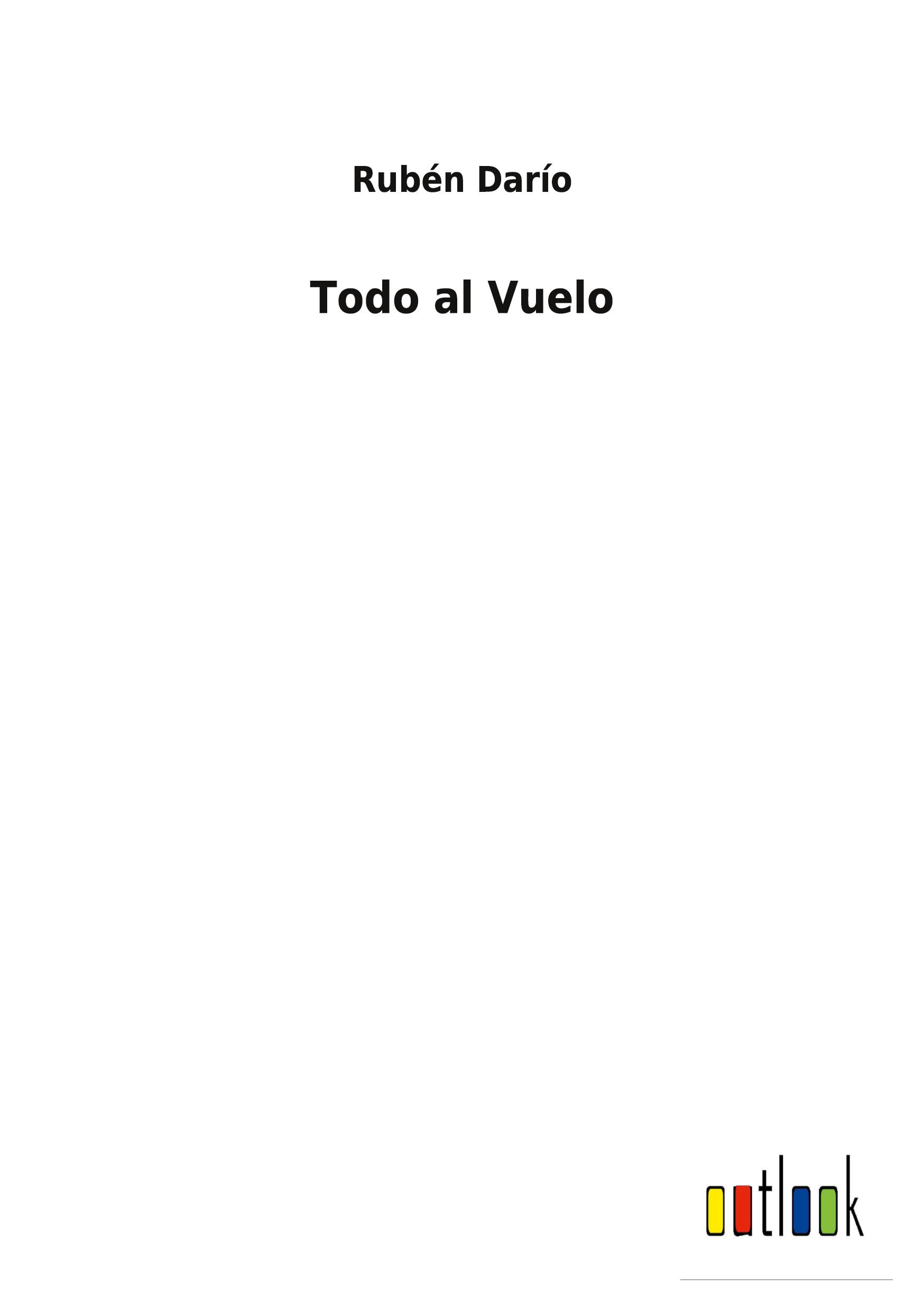 Vorderes Coverbild Todo al Vuelo