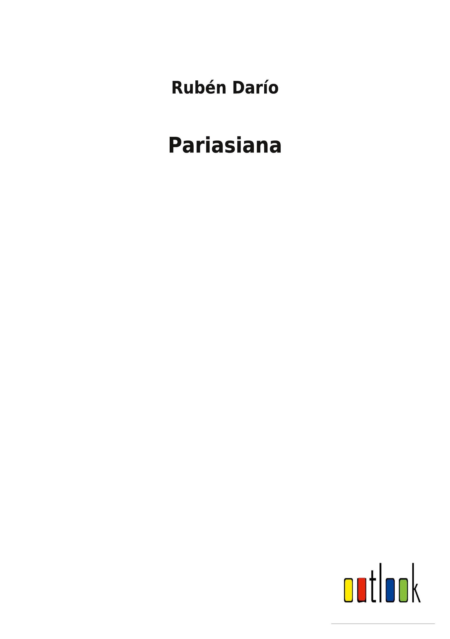 Vorderes Coverbild Pariasiana