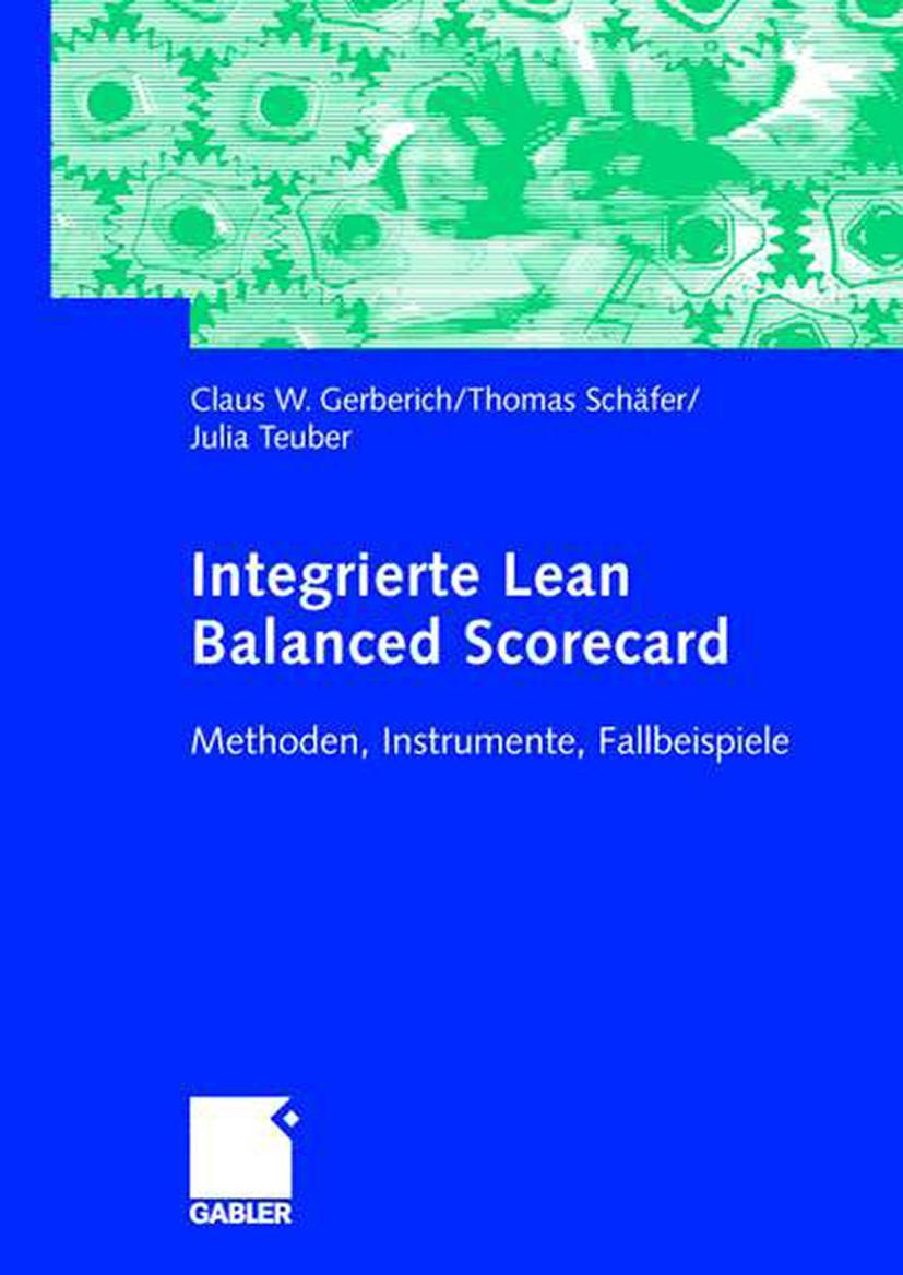 Vorderes Coverbild Integrierte Lean Balanced Scorecard