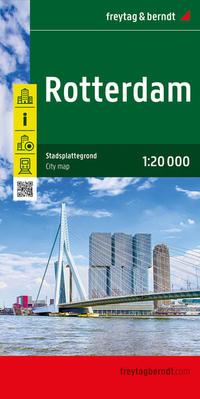 Vorderes Coverbild Rotterdam, Stadtplan 1:20.000, freytag & berndt