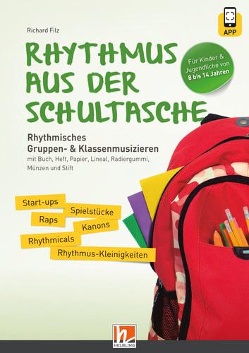 Vorderes Coverbild Rhythmus aus der Schultasche - inkl. Code für die HELBLING Media App