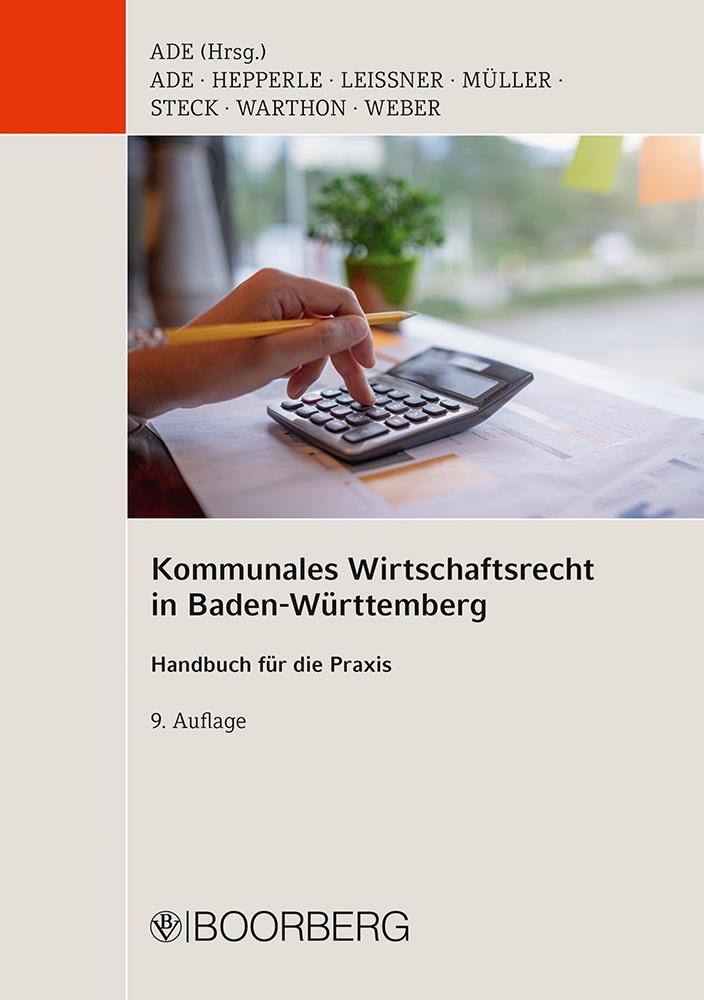 Vorderes Coverbild Kommunales Wirtschaftsrecht in Baden-Württemberg
