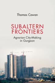 Vorderes Coverbild Subaltern Frontiers