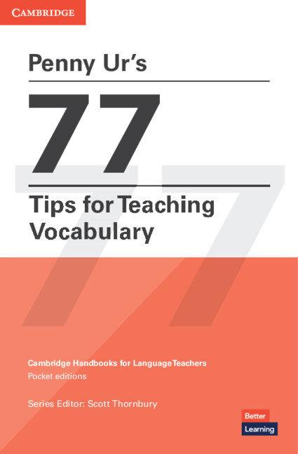 Vorderes Coverbild Penny Ur's 77 Tips for Teaching Vocabulary