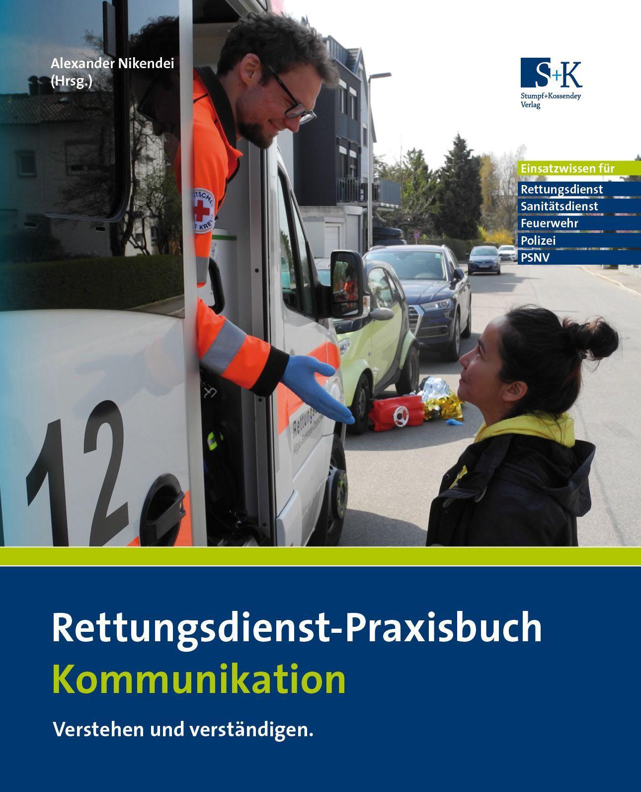 Vorderes Coverbild Rettungsdienst-Praxisbuch Kommunikation