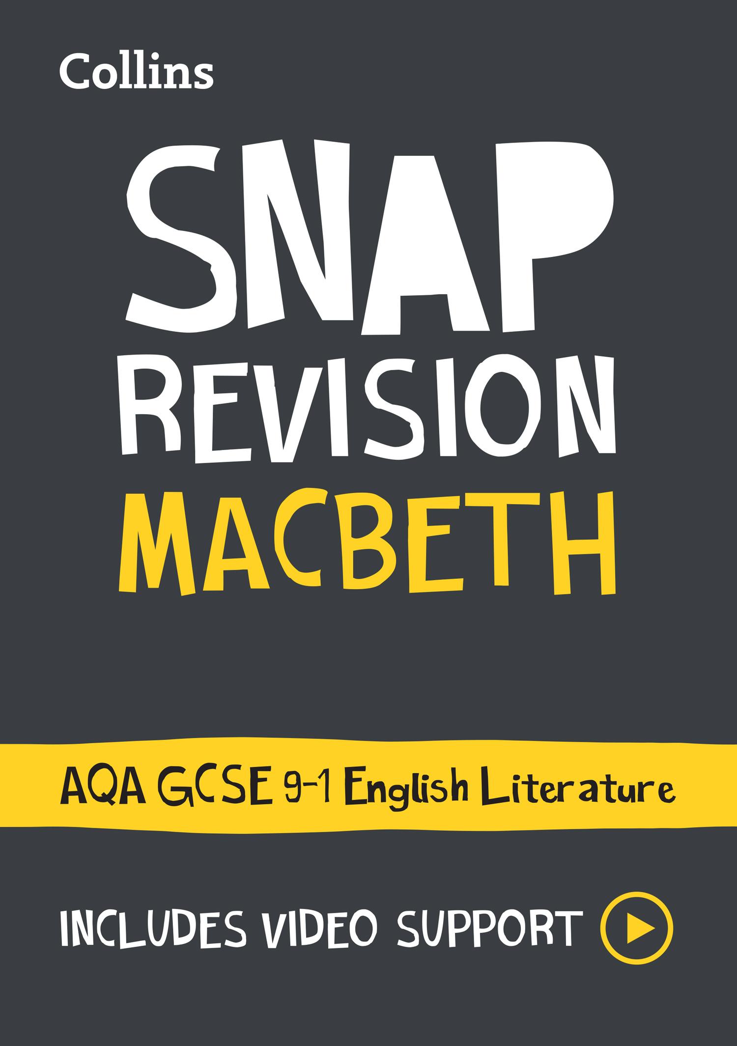 Vorderes Coverbild Macbeth: Aqa GCSE 9-1 English Literature Text Guide
