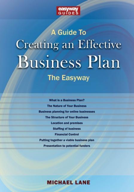 Vorderes Coverbild A Guide to Creating an Effective Business Plan