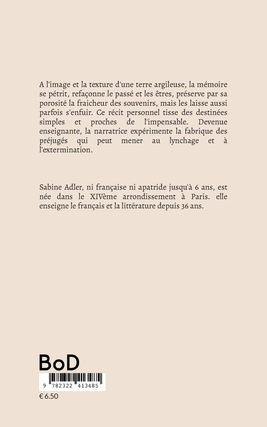 Rückseitencover Humus ou la poésie du Schmattes