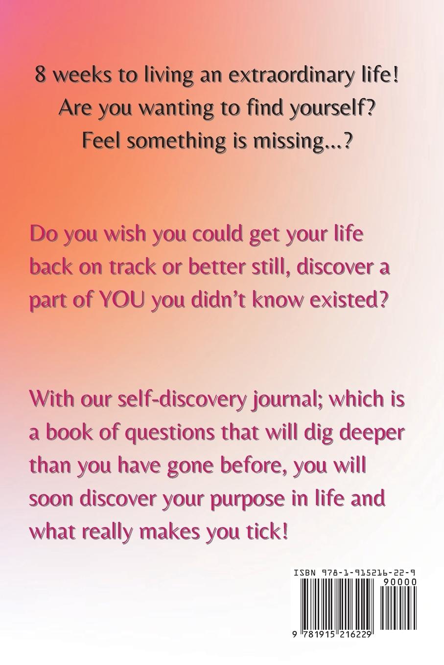 Rückseitencover Getting To Know Myself Workbook