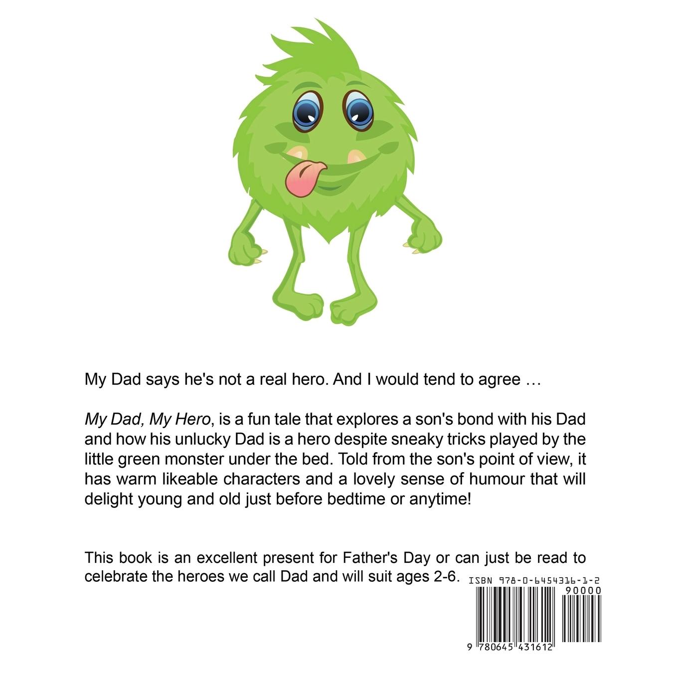 Rückseitencover My Dad, My Hero