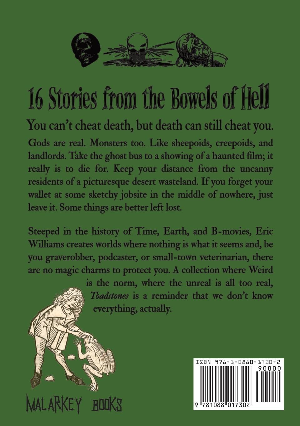 Rückseitencover Toadstones