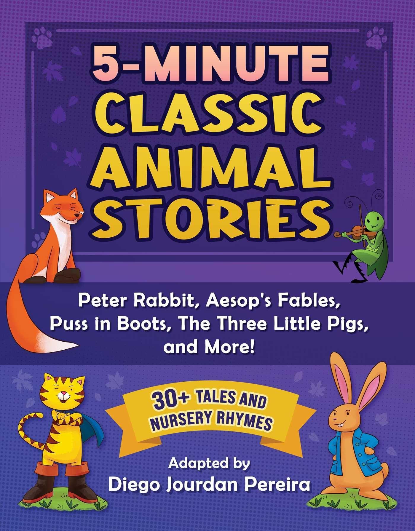 Vorderes Coverbild 5-Minute Classic Animal Stories