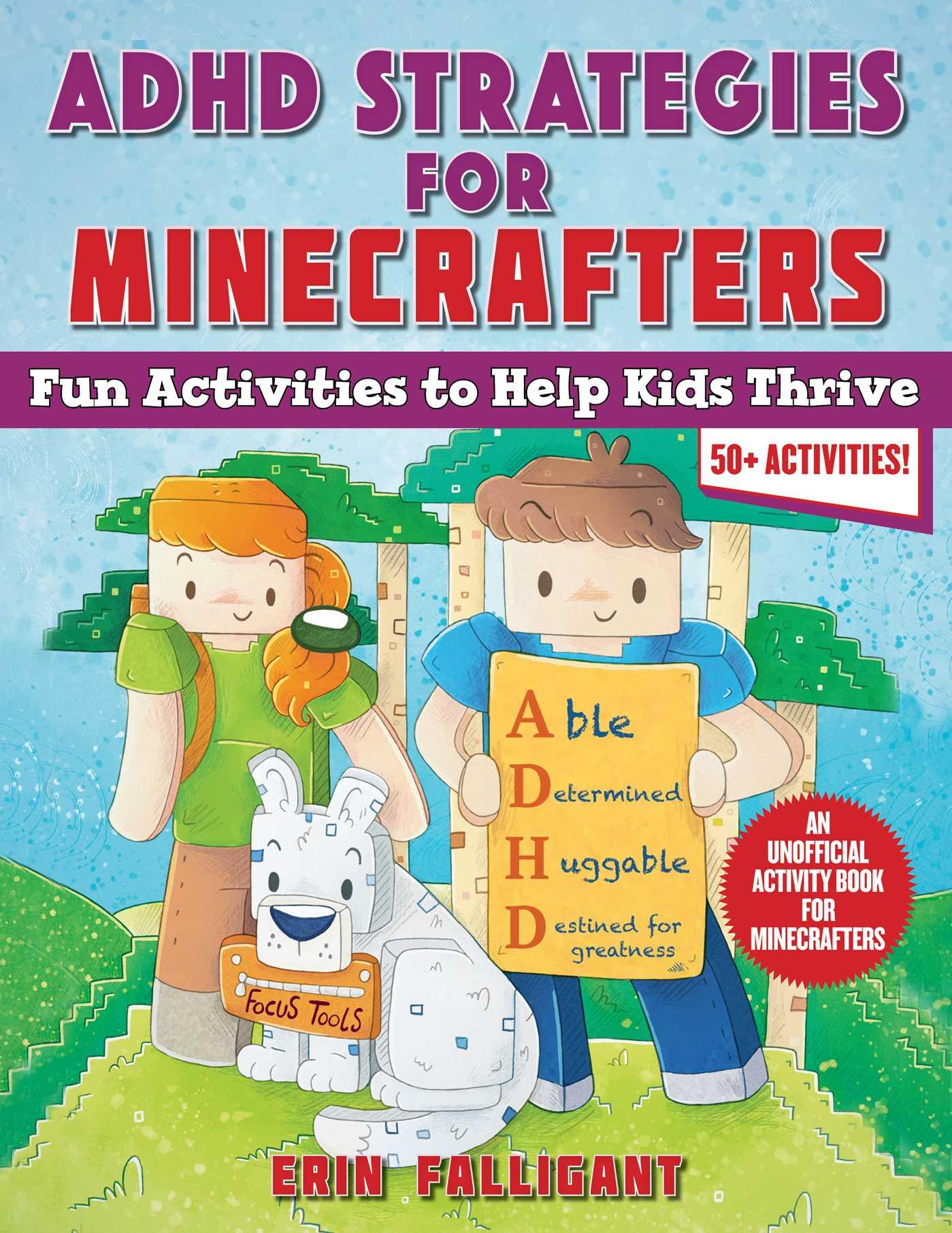Vorderes Coverbild ADHD Strategies for Minecrafters