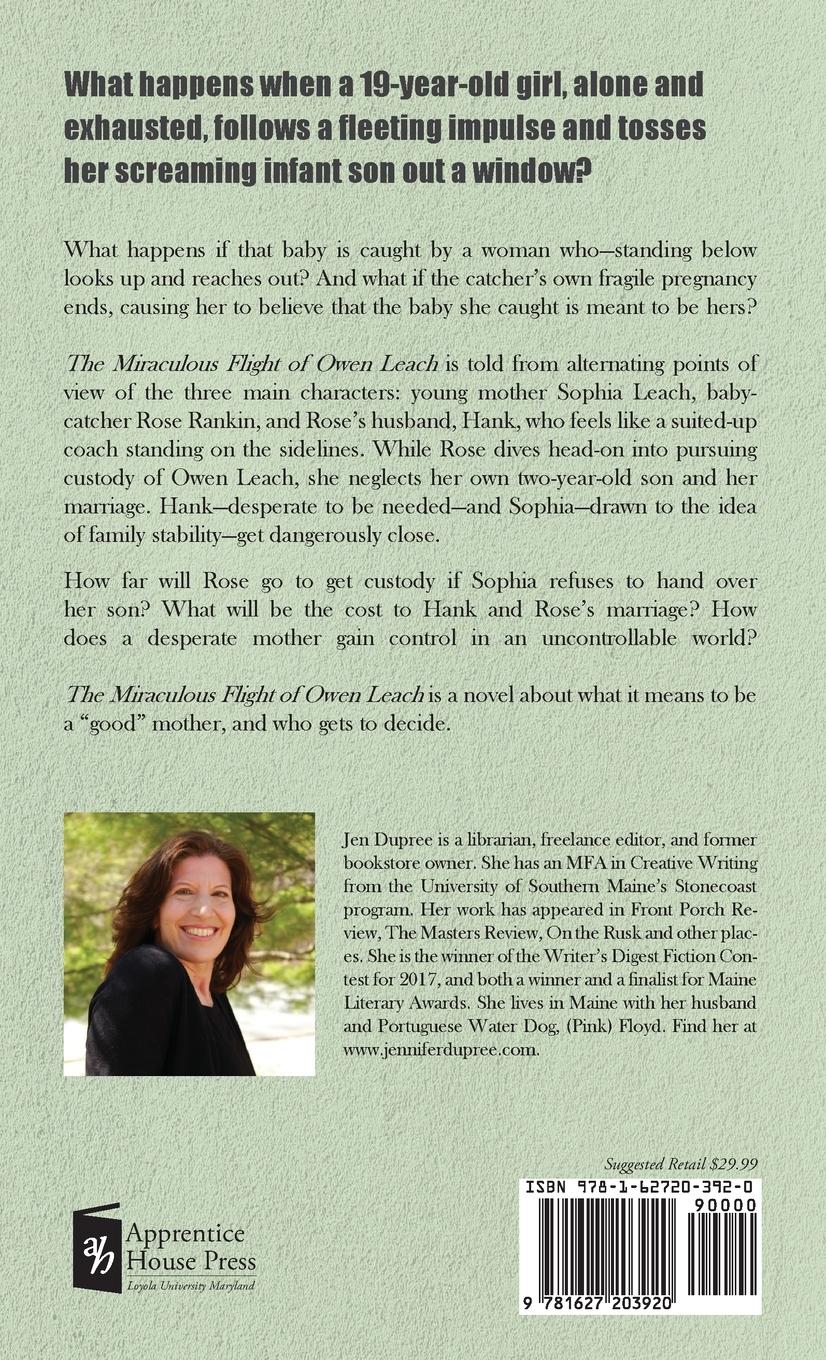 Rückseitencover The Miraculous Flight of Owen Leach