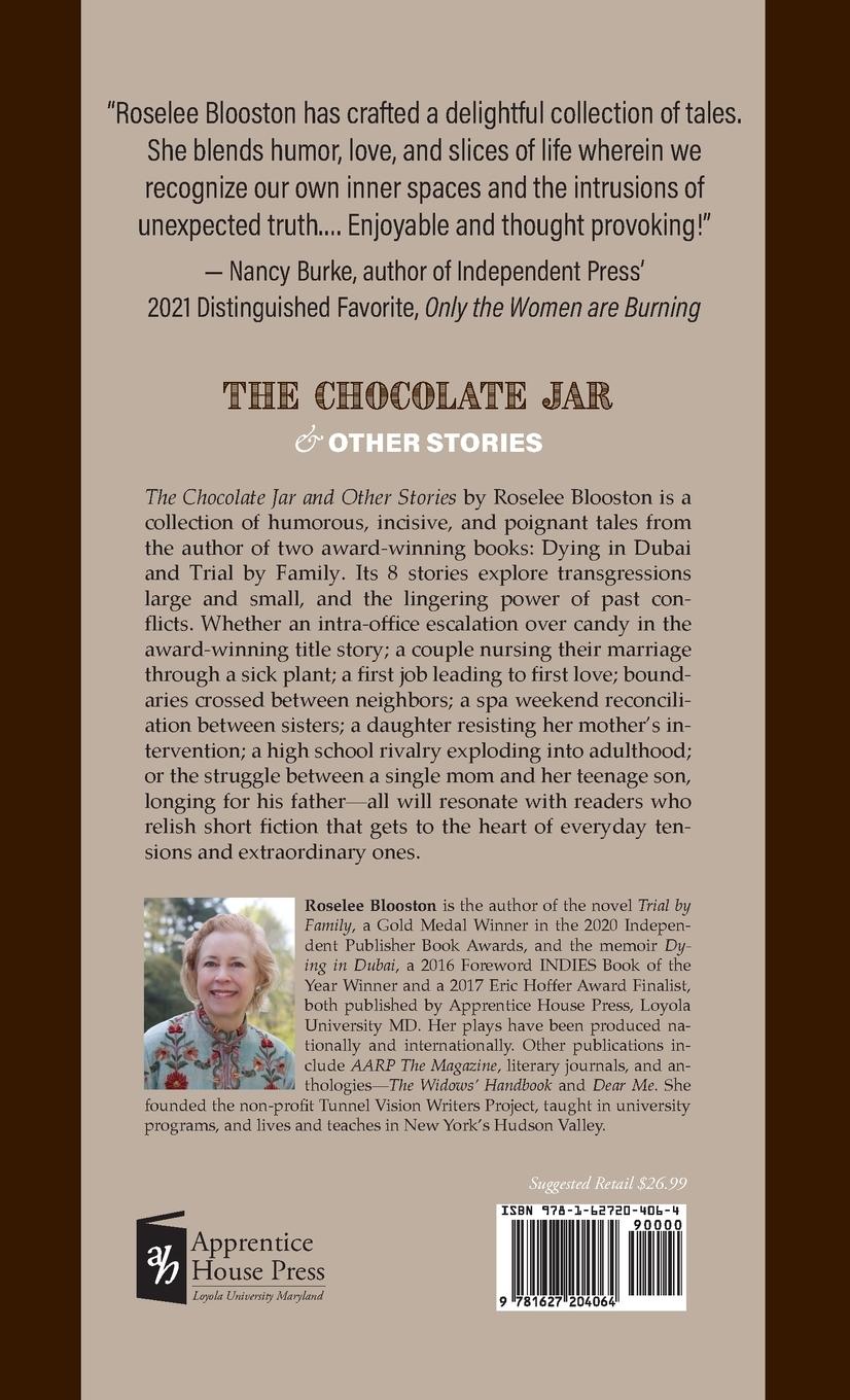 Rückseitencover The Chocolate Jar and Other Stories