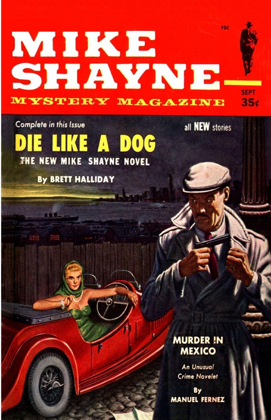 Vorderes Coverbild Mike Shayne Mystery Magazine, September 1959